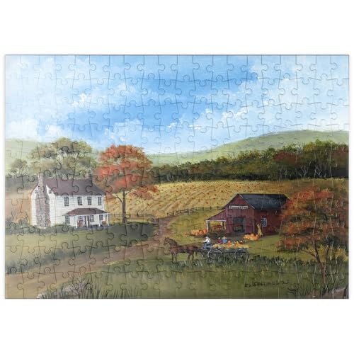 MyPuzzle Herbstliches Bauernhaus mit Kürbisfeld - Premium 200 Teile Puzzle - MyPuzzle Sonderkollektion von Puzzle Galaxy MyPuzzle Herbstliches Bauernhaus mit Kürbisfeld - Premium 200 Teile Puzzle - MyPuzzle Sonderkollektion von Puzzle Galaxy von MyPuzzle.com