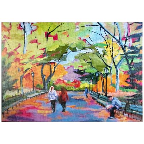 MyPuzzle Herbstspaziergang durch einen lebendigen Park - Premium 1000 Teile Puzzle - MyPuzzle Sonderkollektion von Puzzle Galaxy MyPuzzle Herbstspaziergang durch einen lebendigen Park - Premium 1000 Teile Puzzle - MyPuzzle Sonderkollektion von Puzzle Galaxy von MyPuzzle.com