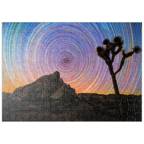 MyPuzzle Joshua Tree unter spiralförmigen Sternspuren - Premium 200 Teile Puzzle - MyPuzzle Sonderkollektion von Puzzle Galaxy MyPuzzle Joshua Tree unter spiralförmigen Sternspuren - Premium 200 Teile Puzzle - MyPuzzle Sonderkollektion von Puzzle Galaxy von MyPuzzle.com