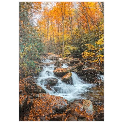 MyPuzzle Kaskadenbach im Herbstwald - Premium 500 Teile Puzzle - MyPuzzle Sonderkollektion von Puzzle Galaxy MyPuzzle Kaskadenbach im Herbstwald - Premium 500 Teile Puzzle - MyPuzzle Sonderkollektion von Puzzle Galaxy von MyPuzzle.com