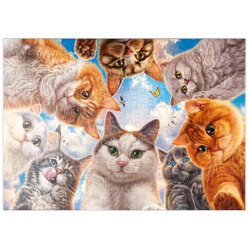 MyPuzzle Katzen-Selfie - Premium 200 Teile Puzzle - MyPuzzle Sonderkollektion von Puzzle Galaxy MyPuzzle Katzen-Selfie - Premium 200 Teile Puzzle - MyPuzzle Sonderkollektion von Puzzle Galaxy von MyPuzzle.com