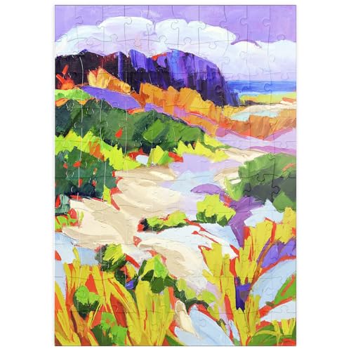 MyPuzzle Kühnheit der Küstenlandschaft - Premium 100 Teile Puzzle - MyPuzzle Sonderkollektion von Puzzle Galaxy von MyPuzzle.com