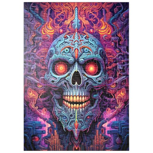 MyPuzzle Kybernetischer Schädel - Premium 200 Teile Puzzle - MyPuzzle Sonderkollektion von Puzzle Galaxy MyPuzzle Kybernetischer Schädel - Premium 200 Teile Puzzle - MyPuzzle Sonderkollektion von Puzzle Galaxy von MyPuzzle.com