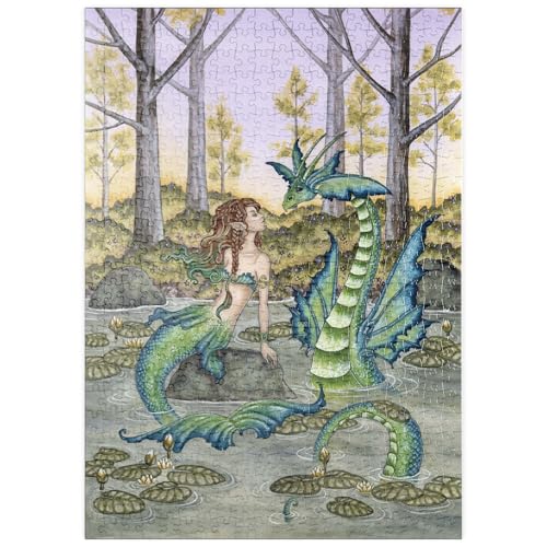MyPuzzle Lazy Afternoon Mermaid - Amy Brown - Premium 500 Teile Puzzle - MyPuzzle Sonderkollektion von Tate & Co Puzzles MyPuzzle Lazy Afternoon Mermaid - Amy Brown - Premium 500 Teile Puzzle - MyPuzzle Sonderkollektion von Tate & Co Puzzles von MyPuzzle.com