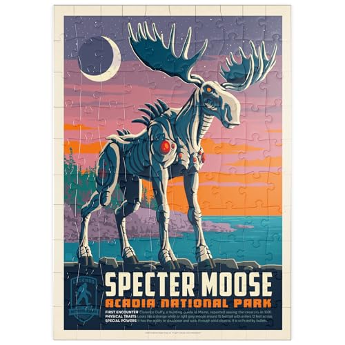 MyPuzzle Legends of The National Parks: Acadia's Specter Moose - Premium 100 Teile Puzzle - MyPuzzle Sonderkollektion von Anderson Design Group MyPuzzle Legends of The National Parks: Acadia's Specter Moose - Premium 100 Teile Puzzle - MyPuzzle Sonderkollektion von Anderson Design Group von MyPuzzle.com