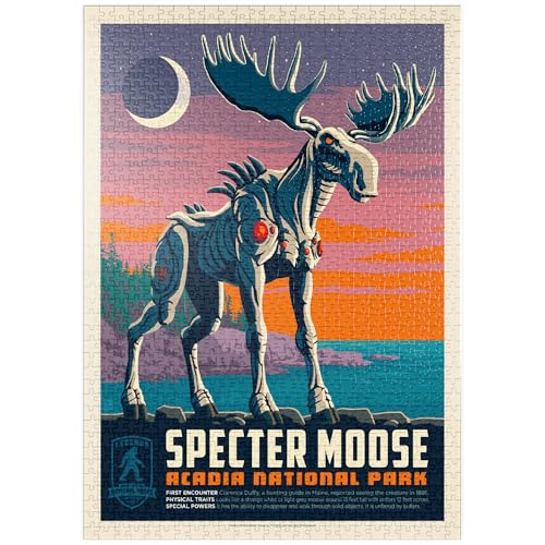 MyPuzzle Legends of The National Parks: Acadia's Specter Moose - Premium 1000 Teile Puzzle - MyPuzzle Sonderkollektion von Anderson Design Group MyPuzzle Legends of The National Parks: Acadia's Specter Moose - Premium 1000 Teile Puzzle - MyPuzzle Sonderkollektion von Anderson Design Group von MyPuzzle.com
