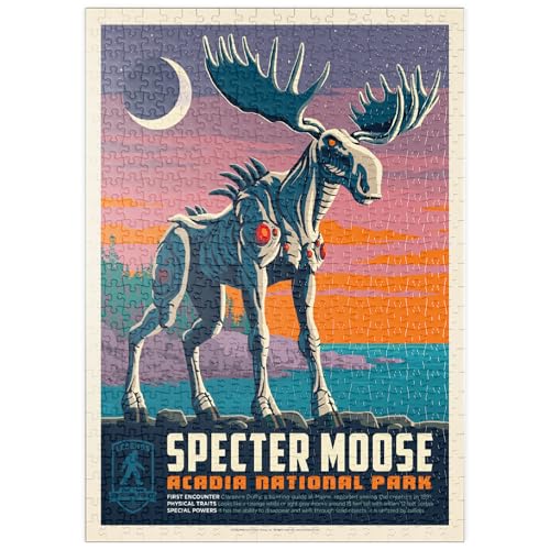MyPuzzle Legends of The National Parks: Acadia's Specter Moose - Premium 500 Teile Puzzle - MyPuzzle Sonderkollektion von Anderson Design Group MyPuzzle Legends of The National Parks: Acadia's Specter Moose - Premium 500 Teile Puzzle - MyPuzzle Sonderkollektion von Anderson Design Group von MyPuzzle.com