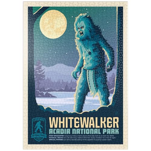 MyPuzzle Legends of The National Parks: Acadia's White Walker - Premium 1000 Teile Puzzle - MyPuzzle Sonderkollektion von Anderson Design Group MyPuzzle Legends of The National Parks: Acadia's White Walker - Premium 1000 Teile Puzzle - MyPuzzle Sonderkollektion von Anderson Design Group von MyPuzzle.com