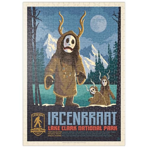 MyPuzzle Legends of The National Parks: Lake Clark's Ircenrraat - Premium 500 Teile Puzzle - MyPuzzle Sonderkollektion von Anderson Design Group von MyPuzzle.com