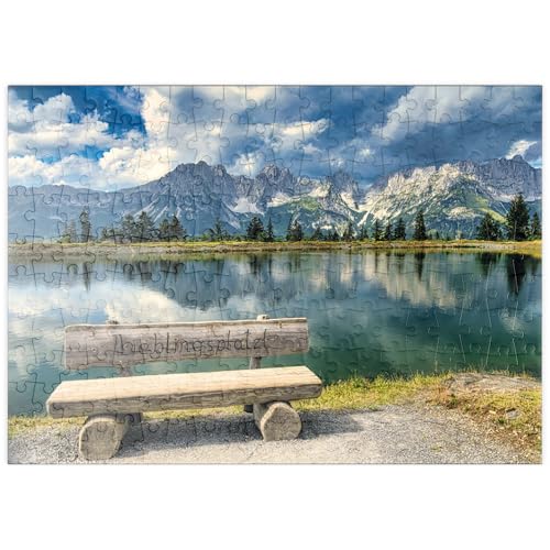 MyPuzzle Lieblingsplatzl am Wilden Kaiser, Österreich, Tirol - Kaisergebirge, Astbergsee - Premium 200 Teile Puzzle - MyPuzzle Sonderkollektion von Starnberger Spiele MyPuzzle Lieblingsplatzl am Wilden Kaiser, Österreich, Tirol - Kaisergebirge, Astbergsee - Premium 200 Teile Puzzle - MyPuzzle Sonderkollektion von Starnberger Spiele von MyPuzzle.com
