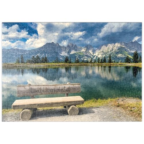MyPuzzle Lieblingsplatzl am Wilden Kaiser, Österreich, Tirol - Kaisergebirge, Astbergsee - Premium 500 Teile Puzzle - MyPuzzle Sonderkollektion von Starnberger Spiele MyPuzzle Lieblingsplatzl am Wilden Kaiser, Österreich, Tirol - Kaisergebirge, Astbergsee - Premium 500 Teile Puzzle - MyPuzzle Sonderkollektion von Starnberger Spiele von MyPuzzle.com