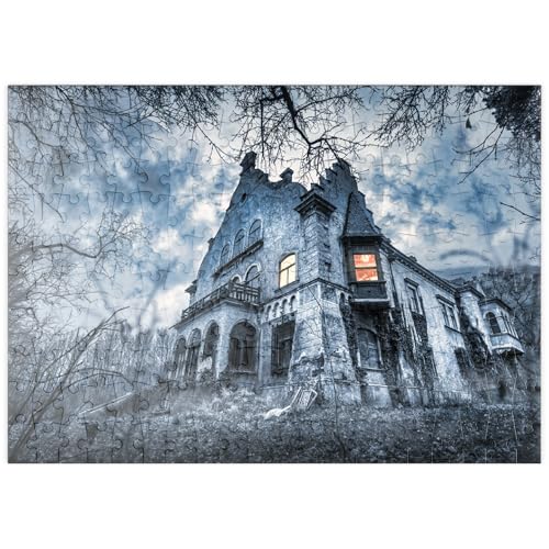 MyPuzzle Lost Places - Altes verwunschenes verlassenes Haus - Premium 200 Teile Puzzle - MyPuzzle Sonderkollektion von Puzzle Galaxy von MyPuzzle.com