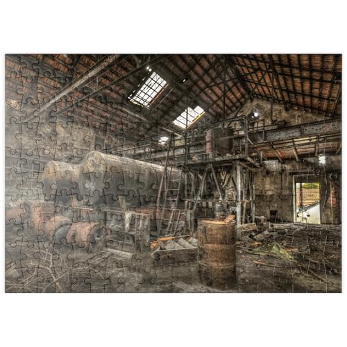 MyPuzzle Lost Places - Verrostete Zisternen und Fässer in Einer verlassenen Fabrik - Premium 200 Teile Puzzle - MyPuzzle Sonderkollektion von Puzzle Galaxy MyPuzzle Lost Places - Verrostete Zisternen und Fässer in Einer verlassenen Fabrik - Premium 200 Teile Puzzle - MyPuzzle Sonderkollektion von Puzzle Galaxy von MyPuzzle.com