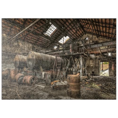 MyPuzzle Lost Places - Verrostete Zisternen und Fässer in Einer verlassenen Fabrik - Premium 500 Teile Puzzle - MyPuzzle Sonderkollektion von Puzzle Galaxy MyPuzzle Lost Places - Verrostete Zisternen und Fässer in Einer verlassenen Fabrik - Premium 500 Teile Puzzle - MyPuzzle Sonderkollektion von Puzzle Galaxy von MyPuzzle.com