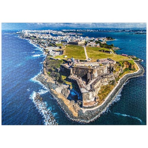 MyPuzzle Luftaufnahme des Castillo San Felipe del Morro in Old San Juan, Puerto Rico - Premium 1000 Teile Puzzle - MyPuzzle Sonderkollektion von Puzzle Galaxy MyPuzzle Luftaufnahme des Castillo San Felipe del Morro in Old San Juan, Puerto Rico - Premium 1000 Teile Puzzle - MyPuzzle Sonderkollektion von Puzzle Galaxy von MyPuzzle.com