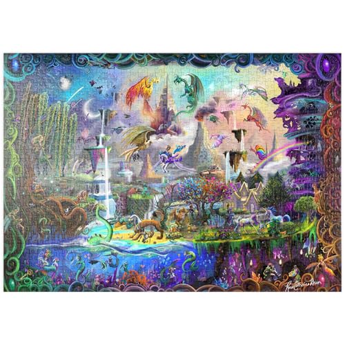 MyPuzzle Magical Mythology - Rose Cat Khan - Premium 1000 Teile Puzzle - MyPuzzle Sonderkollektion von Tate & Co Puzzles MyPuzzle Magical Mythology - Rose Cat Khan - Premium 1000 Teile Puzzle - MyPuzzle Sonderkollektion von Tate & Co Puzzles von MyPuzzle.com