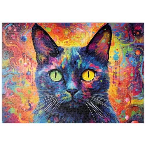 MyPuzzle Magische Fantasie-Katze - Premium 500 Teile Puzzle - MyPuzzle Sonderkollektion von Starnberger Spiele von MyPuzzle.com