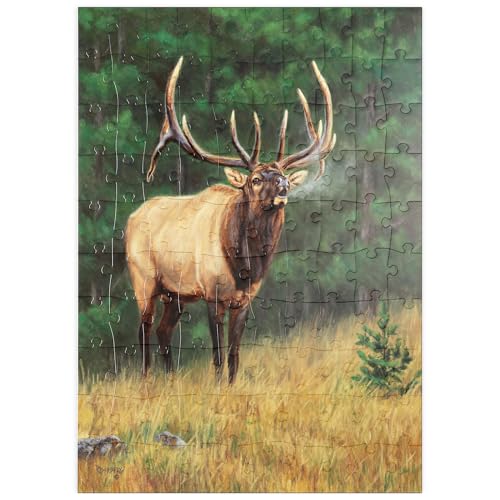 MyPuzzle Majestätischer Elchbulle in Waldlichtung - Premium 100 Teile Puzzle - MyPuzzle Sonderkollektion von Puzzle Galaxy MyPuzzle Majestätischer Elchbulle in Waldlichtung - Premium 100 Teile Puzzle - MyPuzzle Sonderkollektion von Puzzle Galaxy von MyPuzzle.com