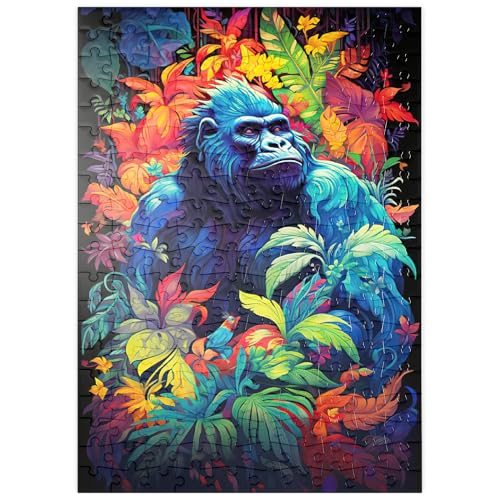 MyPuzzle Majestätischer Gorilla - Premium 200 Teile Puzzle - MyPuzzle Sonderkollektion von Puzzle Galaxy von MyPuzzle.com