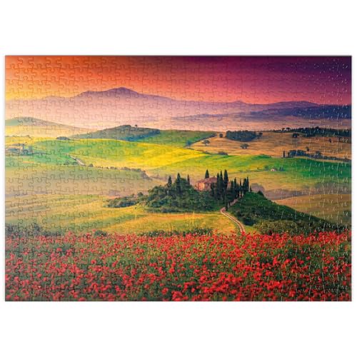 MyPuzzle Malerischer Sonnenaufgang in der Toskana - Pienza, Italien - Premium 500 Teile Puzzle - MyPuzzle Sonderkollektion von Starnberger Spiele MyPuzzle Malerischer Sonnenaufgang in der Toskana - Pienza, Italien - Premium 500 Teile Puzzle - MyPuzzle Sonderkollektion von Starnberger Spiele von MyPuzzle.com