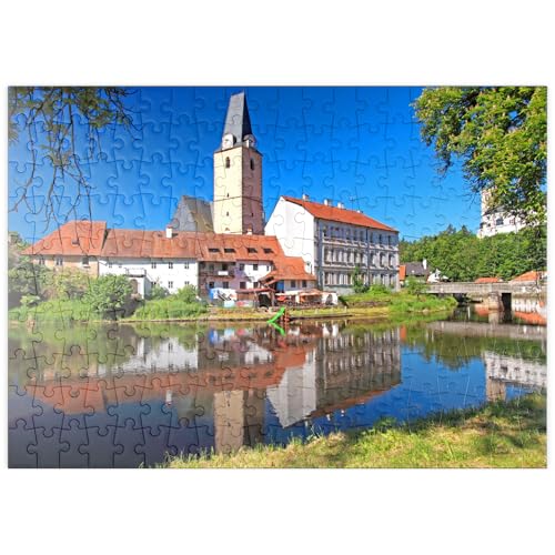 MyPuzzle Marienkirche im Zentrum an der Moldau, Rozmberk NAD Vltavou - Premium 200 Teile Puzzle - MyPuzzle Sonderkollektion von Puzzle Galaxy MyPuzzle Marienkirche im Zentrum an der Moldau, Rozmberk NAD Vltavou - Premium 200 Teile Puzzle - MyPuzzle Sonderkollektion von Puzzle Galaxy von MyPuzzle.com