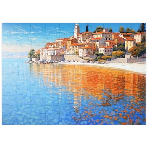 MyPuzzle Mediterranes Dorf bei Crystal-Clear Coast - Premium 100 Teile Puzzle - MyPuzzle Sonderkollektion von Puzzle Galaxy MyPuzzle Mediterranes Dorf bei Crystal-Clear Coast - Premium 100 Teile Puzzle - MyPuzzle Sonderkollektion von Puzzle Galaxy von MyPuzzle.com
