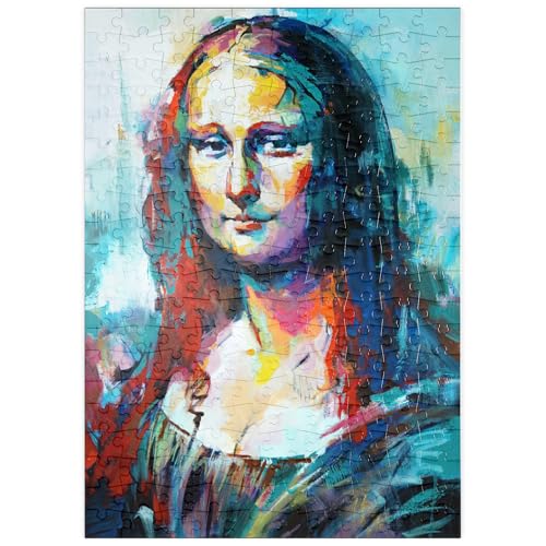 MyPuzzle Mona Lisa im Stil des Abstrakten Expressionismus - Premium 200 Teile Puzzle - MyPuzzle Sonderkollektion von Puzzle Galaxy MyPuzzle Mona Lisa im Stil des Abstrakten Expressionismus - Premium 200 Teile Puzzle - MyPuzzle Sonderkollektion von Puzzle Galaxy von MyPuzzle.com