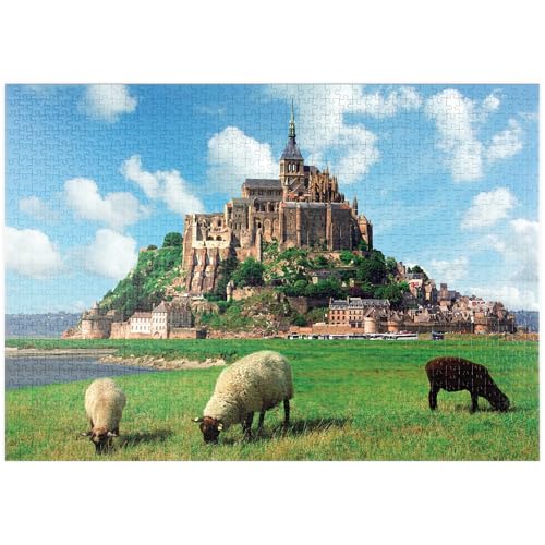 MyPuzzle Mont Saint Michel - Normadie, Bretagne, Frankreich, Weltkulturerbe - Premium 1000 Teile Puzzle - MyPuzzle Sonderkollektion von Starnberger Spiele MyPuzzle Mont Saint Michel - Normadie, Bretagne, Frankreich, Weltkulturerbe - Premium 1000 Teile Puzzle - MyPuzzle Sonderkollektion von Starnberger Spiele von MyPuzzle.com