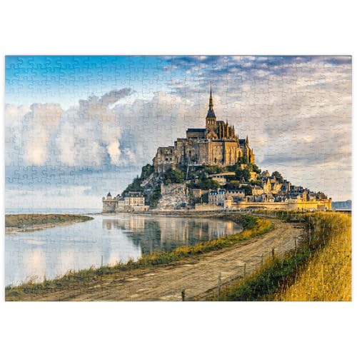 MyPuzzle Morgenblick auf den Mont Saint-Michel - Frankreich - Premium 500 Teile Puzzle - MyPuzzle Sonderkollektion von Puzzle Galaxy MyPuzzle Morgenblick auf den Mont Saint-Michel - Frankreich - Premium 500 Teile Puzzle - MyPuzzle Sonderkollektion von Puzzle Galaxy von MyPuzzle.com