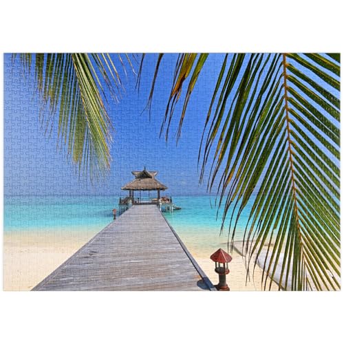 MyPuzzle Nord-Male-Atoll, Malediven - Premium 1000 Teile Puzzle - MyPuzzle Sonderkollektion von Puzzle Galaxy MyPuzzle Nord-Male-Atoll, Malediven - Premium 1000 Teile Puzzle - MyPuzzle Sonderkollektion von Puzzle Galaxy von MyPuzzle.com