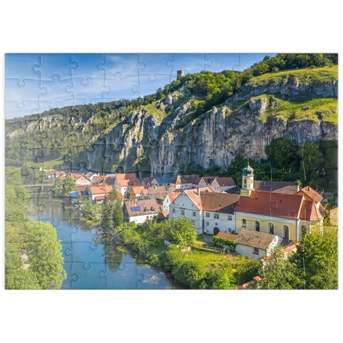 MyPuzzle Ort Essing mit der Burg Randeck an der Altmühl - Premium 100 Teile Puzzle - MyPuzzle Sonderkollektion von Puzzle Galaxy MyPuzzle Ort Essing mit der Burg Randeck an der Altmühl - Premium 100 Teile Puzzle - MyPuzzle Sonderkollektion von Puzzle Galaxy von MyPuzzle.com
