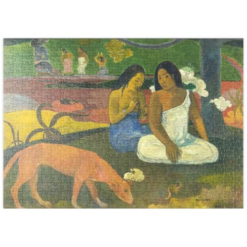 MyPuzzle Paul Gauguin's Arearea (1892) - Premium 500 Teile Puzzle - MyPuzzle Sonderkollektion von Æpyornis von MyPuzzle.com