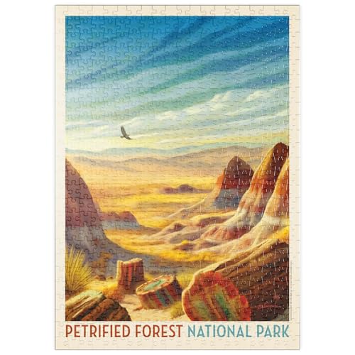 MyPuzzle Petrified Forest National Park: Vom Winde verweht - Premium 500 Teile Puzzle - MyPuzzle Sonderkollektion von Anderson Design Group MyPuzzle Petrified Forest National Park: Vom Winde verweht - Premium 500 Teile Puzzle - MyPuzzle Sonderkollektion von Anderson Design Group von MyPuzzle.com