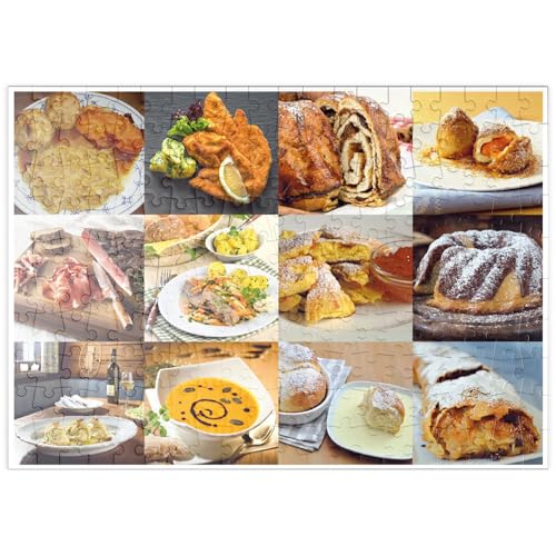 MyPuzzle Piatnik: Austrian Food Classics/Schmankerln - Premium 200 Teile Puzzle - MyPuzzle Sonderkollektion von Piatnik MyPuzzle Piatnik: Austrian Food Classics/Schmankerln - Premium 200 Teile Puzzle - MyPuzzle Sonderkollektion von Piatnik von MyPuzzle.com