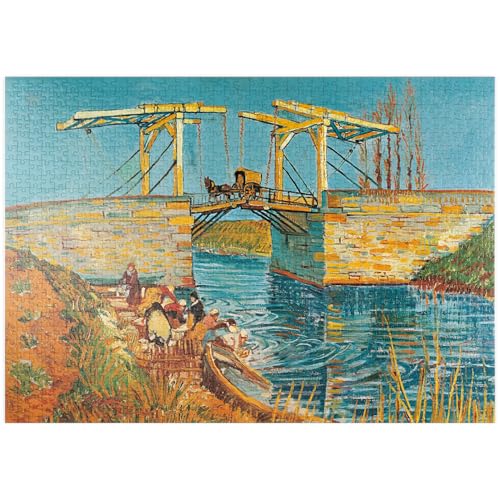 MyPuzzle Piatnik: Die Brücke von Langlois in Arles, Vincent Van Gogh - Premium 1000 Teile Puzzle - MyPuzzle Sonderkollektion von Piatnik MyPuzzle Piatnik: Die Brücke von Langlois in Arles, Vincent Van Gogh - Premium 1000 Teile Puzzle - MyPuzzle Sonderkollektion von Piatnik von MyPuzzle.com
