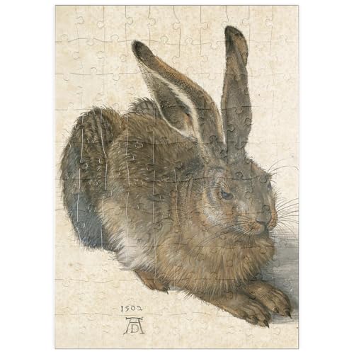 MyPuzzle Piatnik: Feldhase, Albrecht Dürer - Premium 100 Teile Puzzle - MyPuzzle Sonderkollektion von Piatnik von MyPuzzle.com