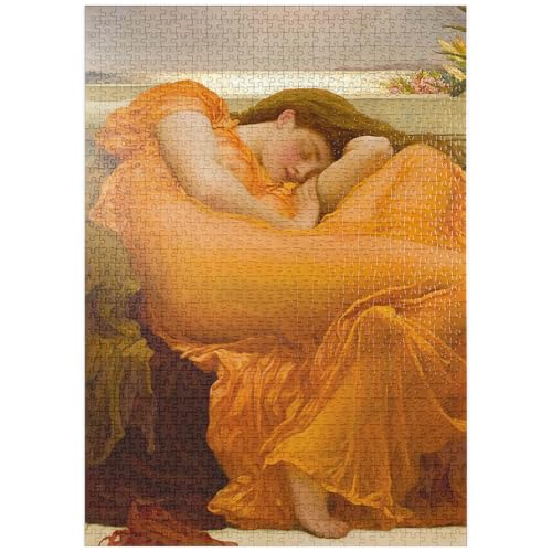 MyPuzzle Piatnik: Flaming June, Sir Frederic Leighton - Premium 1000 Teile Puzzle - MyPuzzle Sonderkollektion von Piatnik MyPuzzle Piatnik: Flaming June, Sir Frederic Leighton - Premium 1000 Teile Puzzle - MyPuzzle Sonderkollektion von Piatnik von MyPuzzle.com
