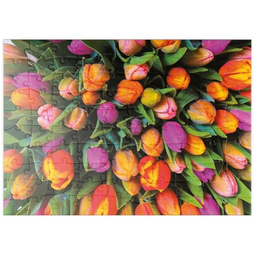 MyPuzzle Piatnik: Tulpen - Premium 100 Teile Puzzle - MyPuzzle Sonderkollektion von Piatnik von MyPuzzle.com