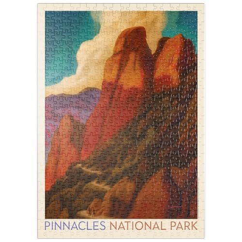 MyPuzzle Pinnacles National Park, Vintage Poster - Premium 500 Teile Puzzle - MyPuzzle Sonderkollektion von Anderson Design Group MyPuzzle Pinnacles National Park, Vintage Poster - Premium 500 Teile Puzzle - MyPuzzle Sonderkollektion von Anderson Design Group von MyPuzzle.com
