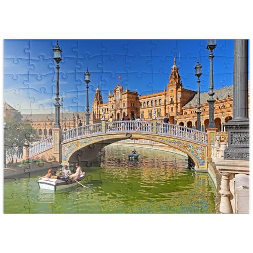 MyPuzzle Plaza de Espana, Sevilla, Andalusien, Spanien - Premium 100 Teile Puzzle - MyPuzzle Sonderkollektion von Puzzle Galaxy MyPuzzle Plaza de Espana, Sevilla, Andalusien, Spanien - Premium 100 Teile Puzzle - MyPuzzle Sonderkollektion von Puzzle Galaxy von MyPuzzle.com