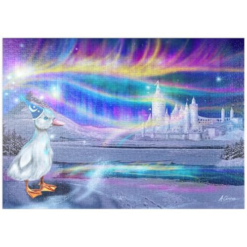 MyPuzzle Quacker Jack's Duck Aurora - Anthony Christou - Premium 1000 Teile Puzzle - MyPuzzle Sonderkollektion von Tate & Co Puzzles MyPuzzle Quacker Jack's Duck Aurora - Anthony Christou - Premium 1000 Teile Puzzle - MyPuzzle Sonderkollektion von Tate & Co Puzzles von MyPuzzle.com