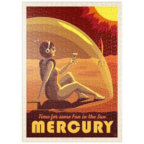 MyPuzzle Quecksilber: Spaß in der Sonne, Vintage Poster - Premium 500 Teile Puzzle - MyPuzzle Sonderkollektion von Anderson Design Group MyPuzzle Quecksilber: Spaß in der Sonne, Vintage Poster - Premium 500 Teile Puzzle - MyPuzzle Sonderkollektion von Anderson Design Group von MyPuzzle.com