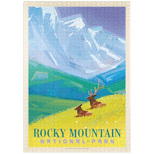 MyPuzzle Rocky Mountain National Park (Mod Design - Premium 1000 Teile Puzzle - MyPuzzle Sonderkollektion von Anderson Design Group MyPuzzle Rocky Mountain National Park (Mod Design - Premium 1000 Teile Puzzle - MyPuzzle Sonderkollektion von Anderson Design Group von MyPuzzle.com