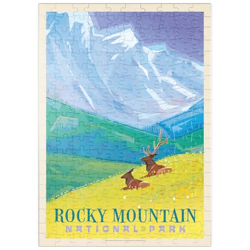 MyPuzzle Rocky Mountain National Park (Mod Design - Premium 200 Teile Puzzle - MyPuzzle Sonderkollektion von Anderson Design Group von MyPuzzle.com