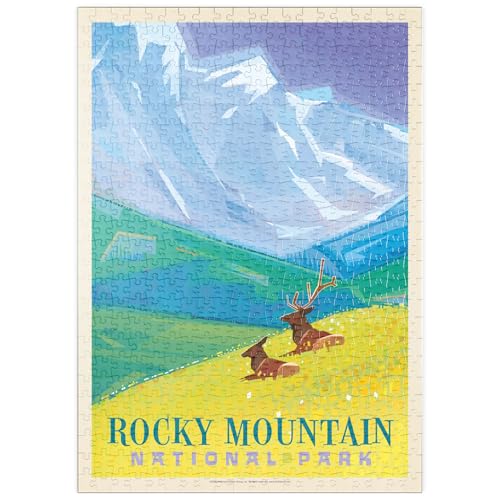 MyPuzzle Rocky Mountain National Park (Mod Design - Premium 500 Teile Puzzle - MyPuzzle Sonderkollektion von Anderson Design Group MyPuzzle Rocky Mountain National Park (Mod Design - Premium 500 Teile Puzzle - MyPuzzle Sonderkollektion von Anderson Design Group von MyPuzzle.com