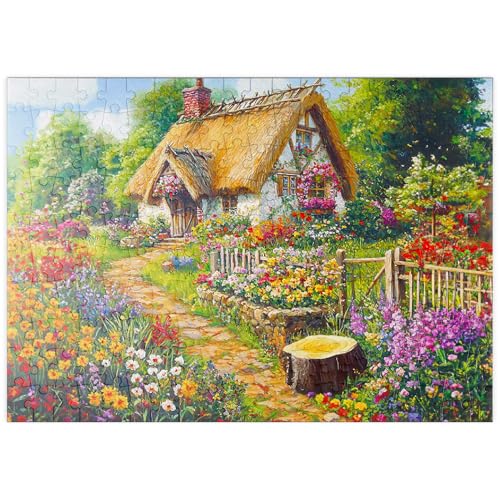MyPuzzle Romantisches Cottage mit blühendem Garten - Premium 200 Teile Puzzle - MyPuzzle Sonderkollektion von Puzzle Galaxy MyPuzzle Romantisches Cottage mit blühendem Garten - Premium 200 Teile Puzzle - MyPuzzle Sonderkollektion von Puzzle Galaxy von MyPuzzle.com