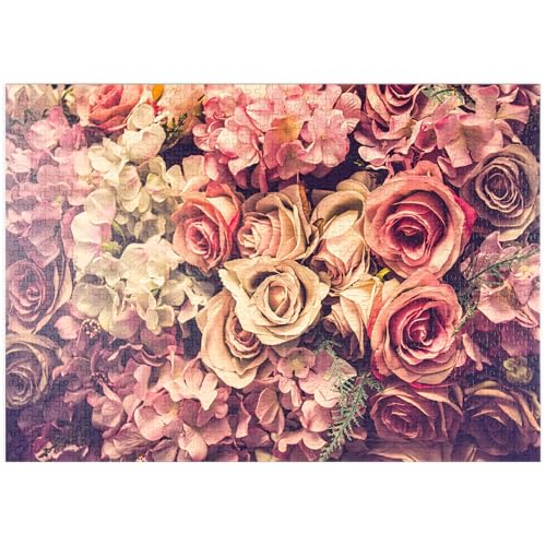 MyPuzzle Rosa Rosen - Premium 1000 Teile Puzzle - MyPuzzle Sonderkollektion von Puzzle Galaxy MyPuzzle Rosa Rosen - Premium 1000 Teile Puzzle - MyPuzzle Sonderkollektion von Puzzle Galaxy von MyPuzzle.com