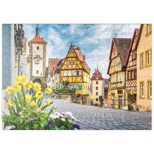 MyPuzzle Rothenburg ob der Tauber - Premium 200 Teile Puzzle - MyPuzzle Sonderkollektion von Puzzle Galaxy von MyPuzzle.com