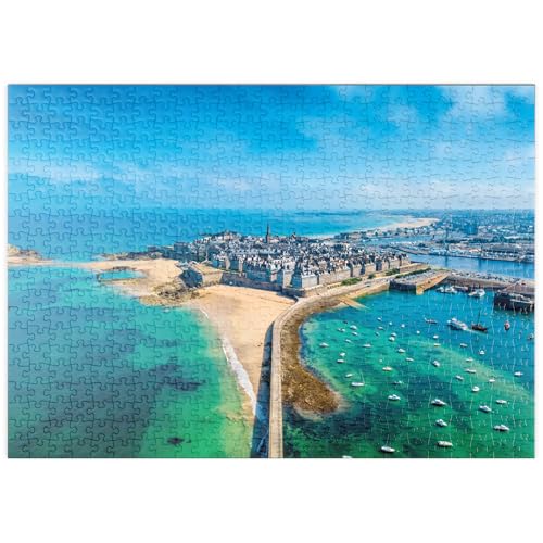 MyPuzzle Saint Malo - Stadt der Seeräuber - Bretagne, Frankreich - Premium 500 Teile Puzzle - MyPuzzle Sonderkollektion von Starnberger Spiele MyPuzzle Saint Malo - Stadt der Seeräuber - Bretagne, Frankreich - Premium 500 Teile Puzzle - MyPuzzle Sonderkollektion von Starnberger Spiele von MyPuzzle.com