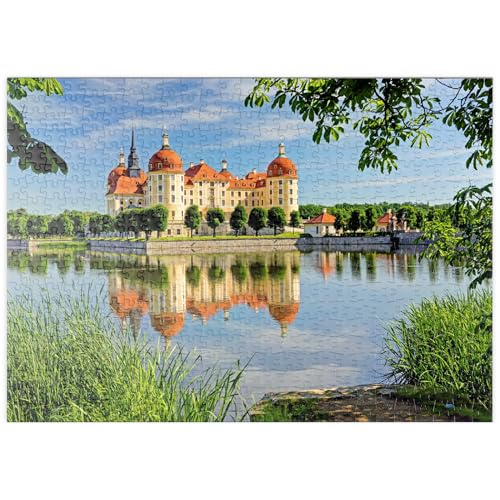 MyPuzzle Schloss Moritzburg bei Dresden, Sachsen, Deutschland - Premium 500 Teile Puzzle - MyPuzzle Sonderkollektion von Puzzle Galaxy MyPuzzle Schloss Moritzburg bei Dresden, Sachsen, Deutschland - Premium 500 Teile Puzzle - MyPuzzle Sonderkollektion von Puzzle Galaxy von MyPuzzle.com